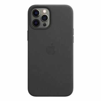 Apple iPhone 12/12 Pro Leather Case Black with MagSafe 